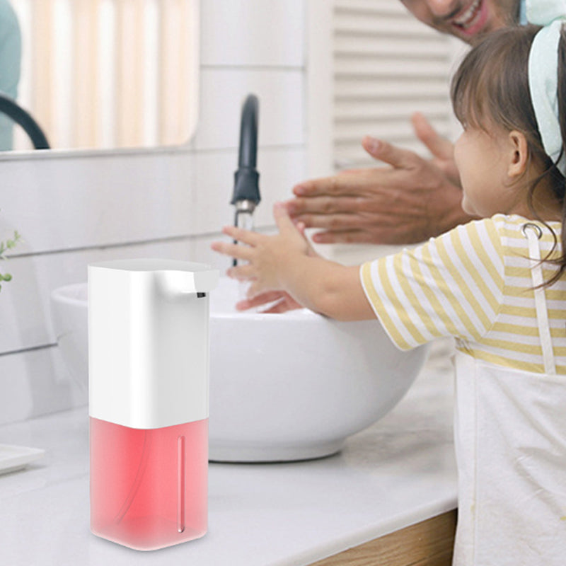 Smart Infrared Sensing Soap Foam Dispenser Automatic Hand Sanitizer Soap Dispenser with 1 Piece Blue Effervescent Tablet Smart Infrared Sensing Soap Foam Dispenser Automatic Hand Sanitizer Soap Dispenser with 1 Piece Blue Effervescent Tablet